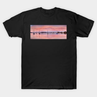 Tranquil yachts at sunset T-Shirt